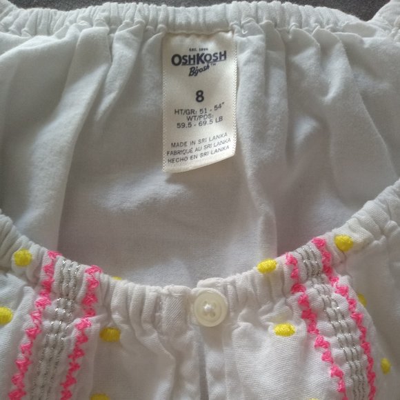 White embroidered shirt - Picture 4 of 4